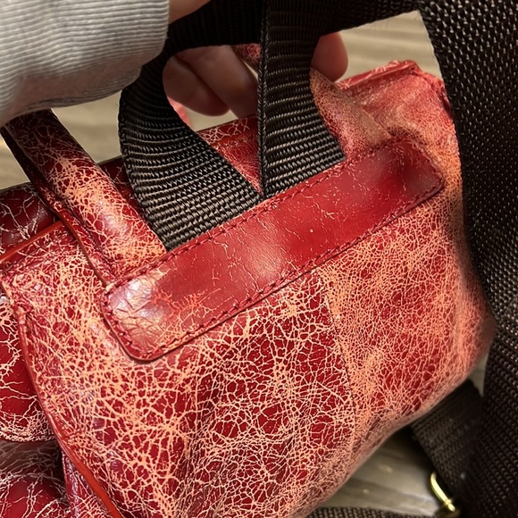 NINO BOSSI LEATHER BACKPACK - Picture 9 of 17